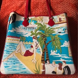 Isabella Fiore beaded Vegas shoulder bag